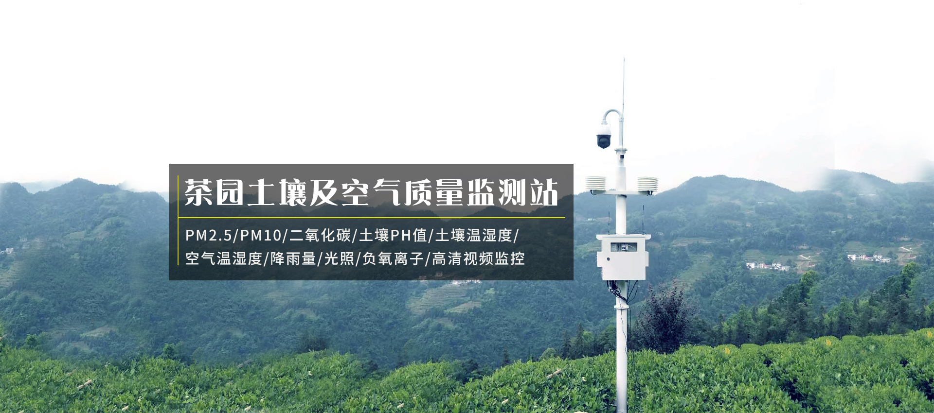茶園環境監測如何選擇監測系統設備？