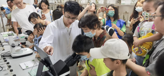 廣東省廣州生態環境監測中心站 廣州市環境保護宣傳教育中心共同舉辦“建設人與自然和諧共生的現代化”環境日科普宣教活動 架起公眾環?！斑B心橋”